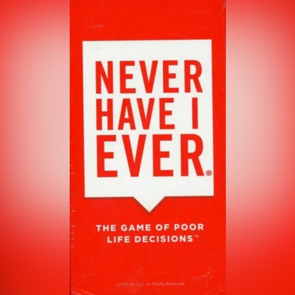 NEVER HAVE I EVER - NEW IN BOX